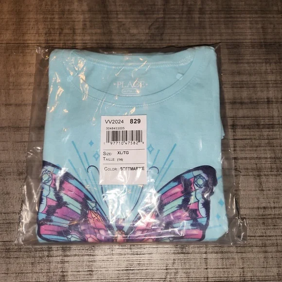 NWT TCP Butterfly Long Sleeve Shirt - Picture 3 of 3